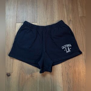 Garage Black Shorts